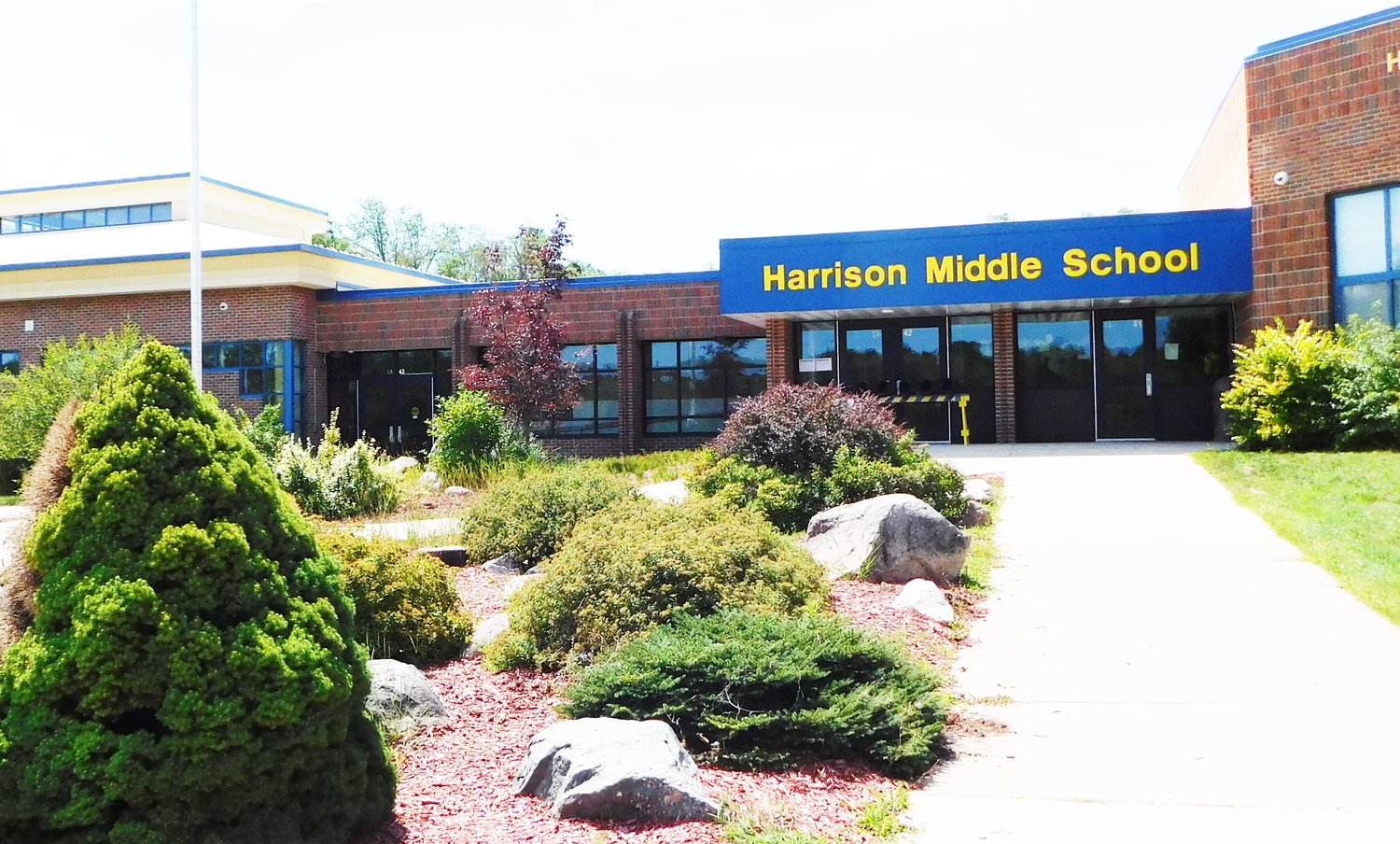 Harrison MIddle School Front of Building