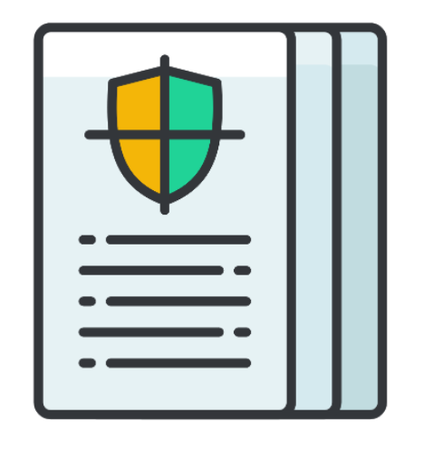 A stack of papers icon