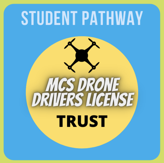 student pathway drone poster