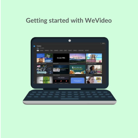 "getting started with wevideo" written