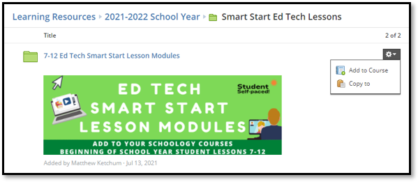 Ed tech smart Start start lessons