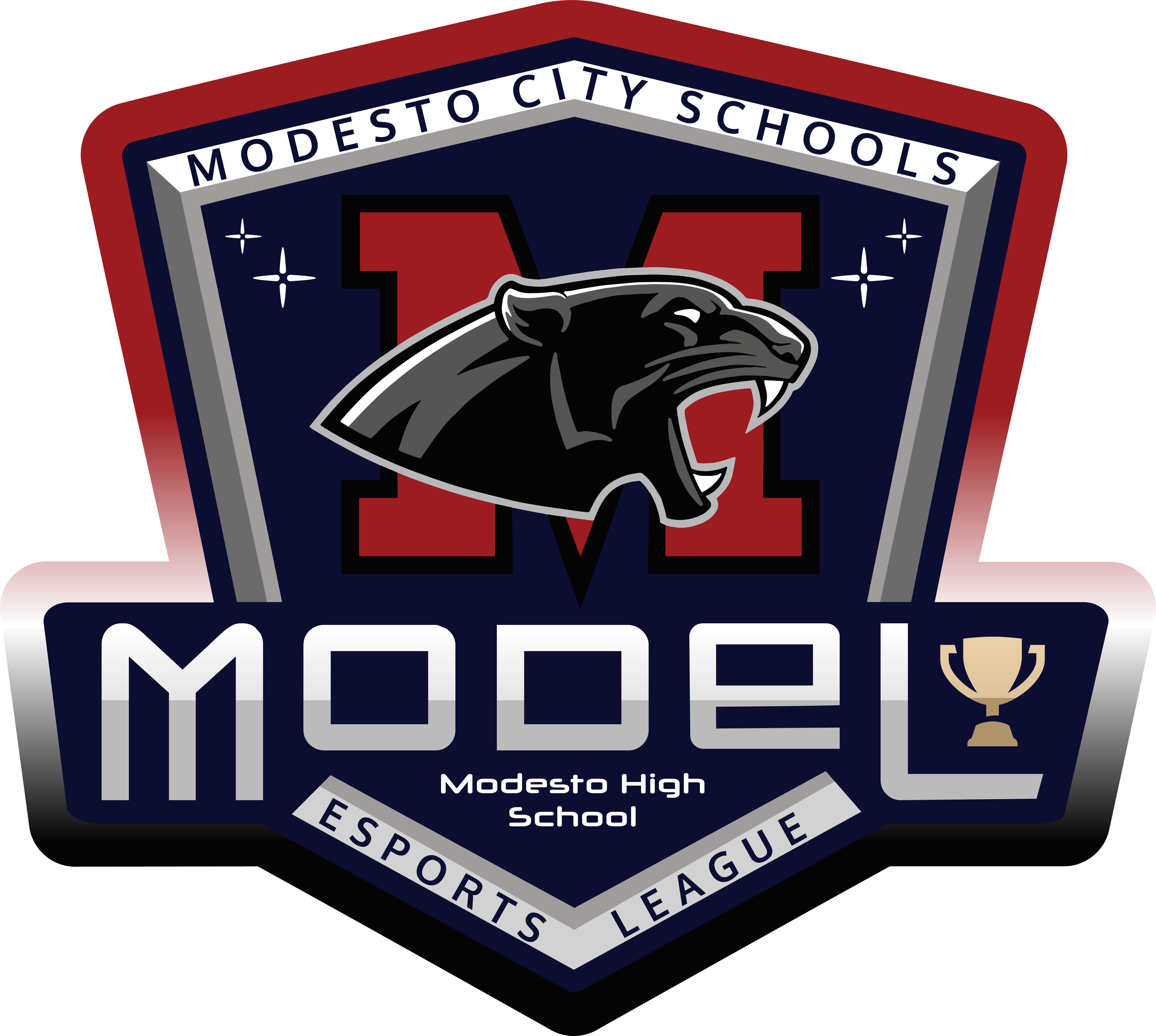 Modesto High  Esports MODeL Logo