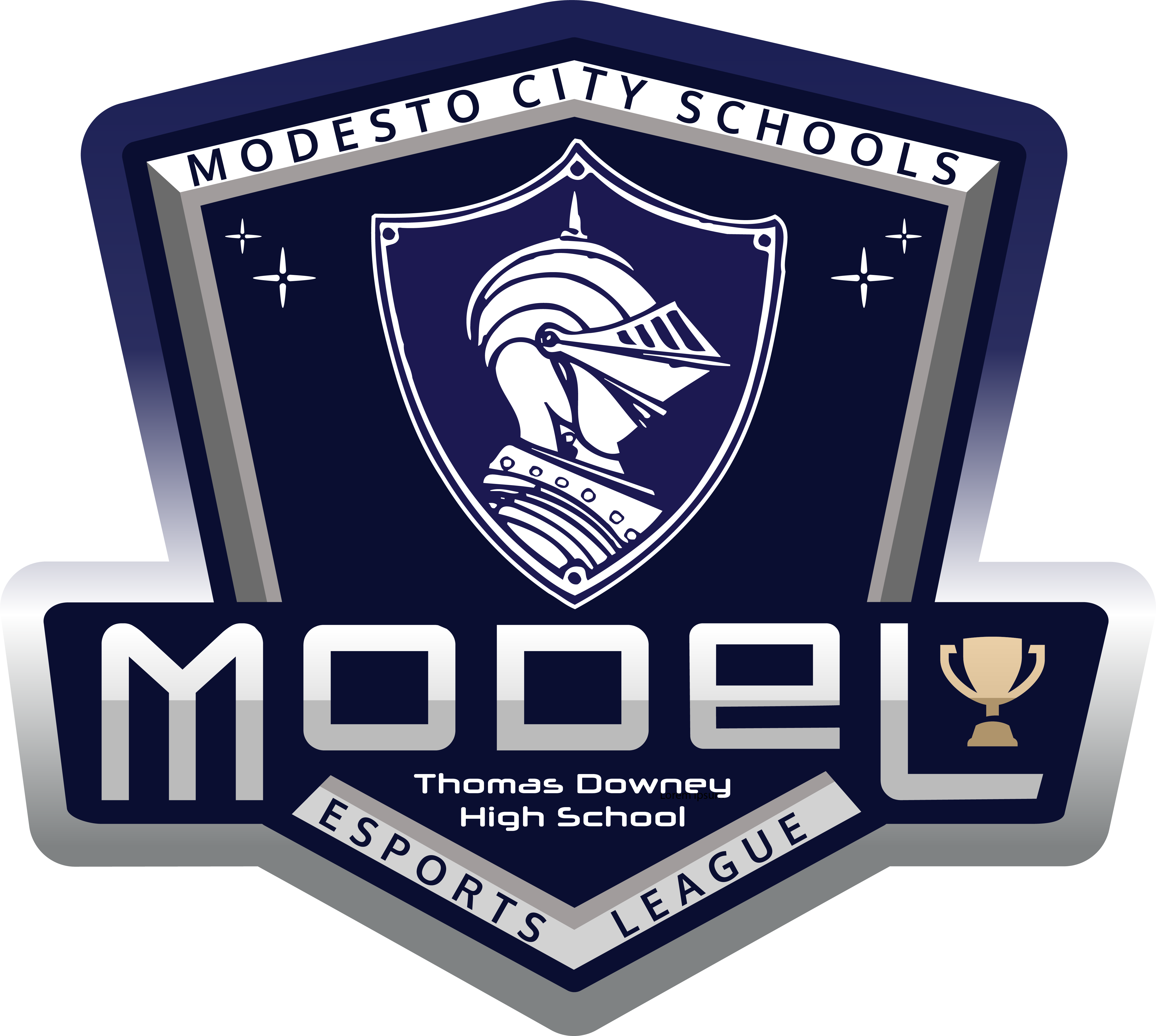 Downey Esports MODeL Logo