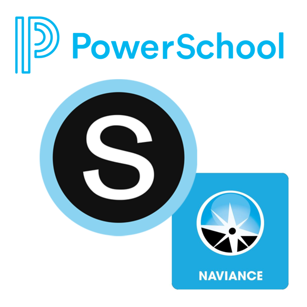 PowerSchool Schoology Naviance Logo