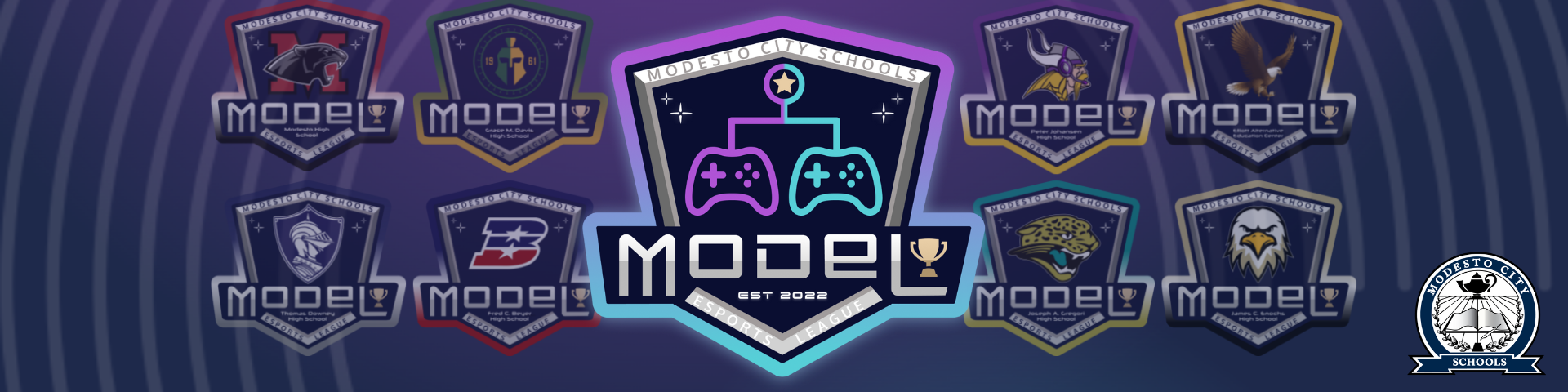 MODeL Modesto Esports League Logo