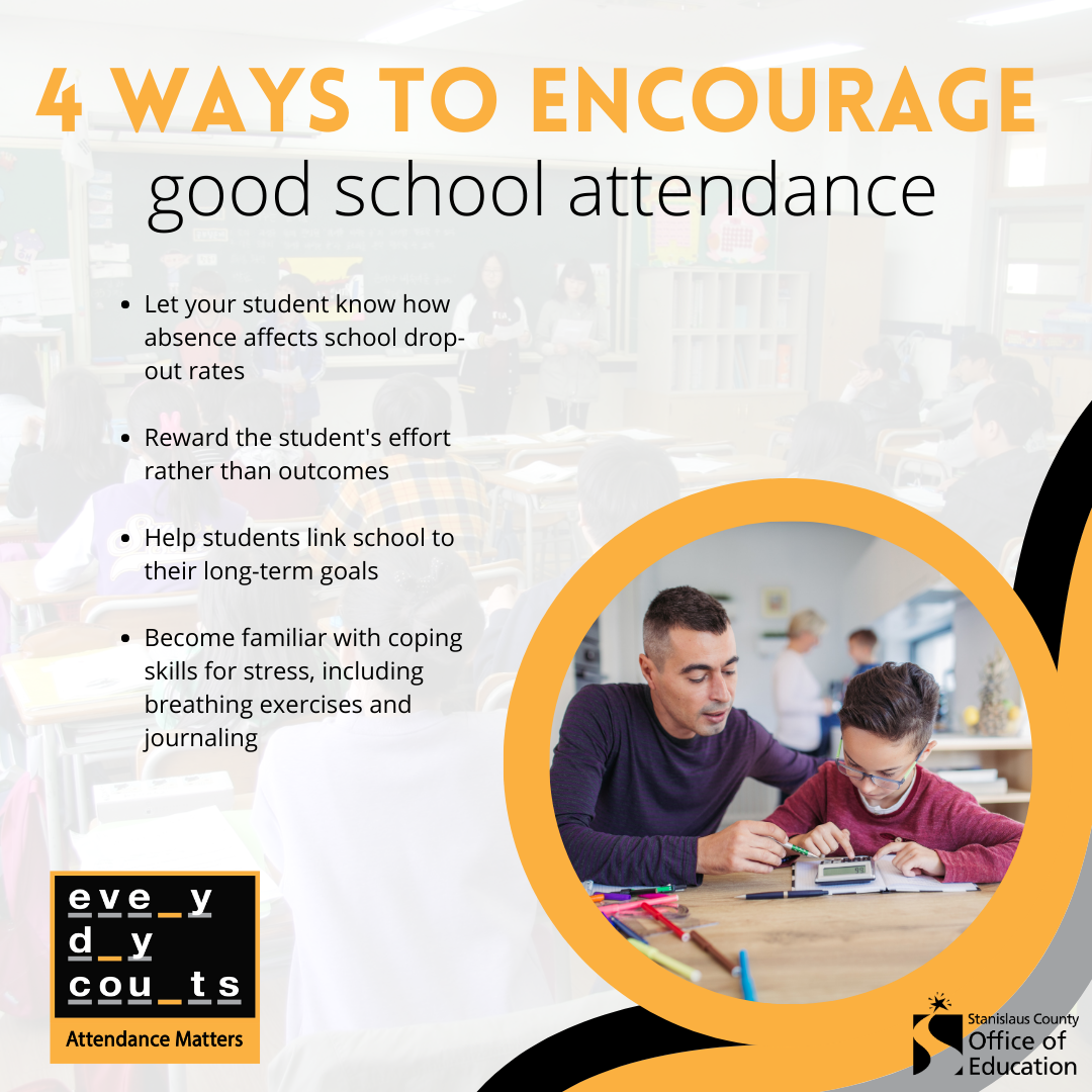 4 Ways to Encourage good school attendance