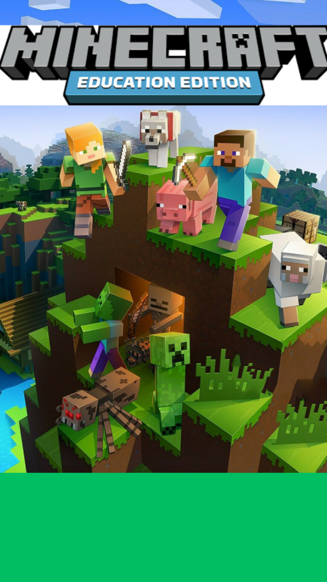 Minecraft EDU Game Poster