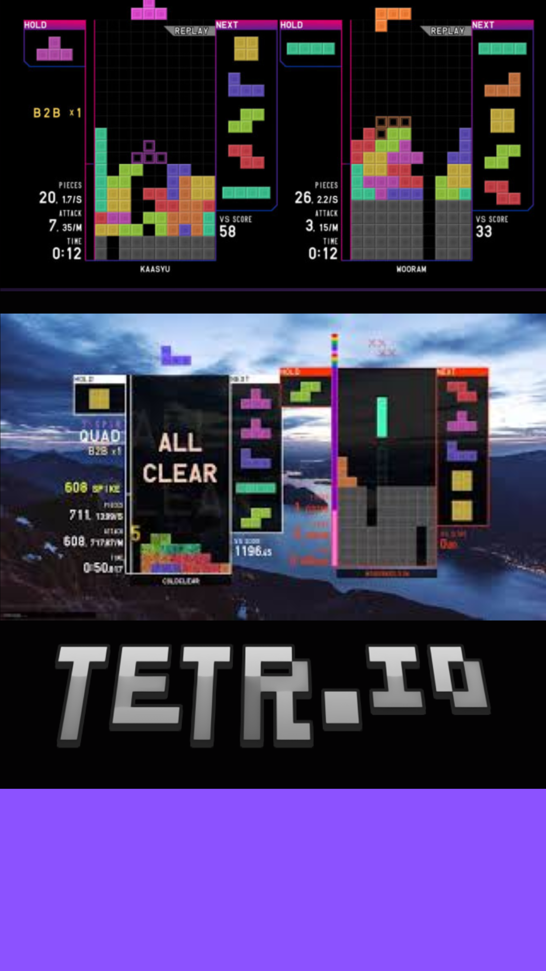 Tetrio Game Poster