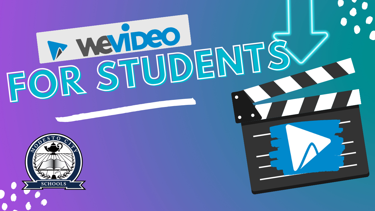 WeVideo for students title card
