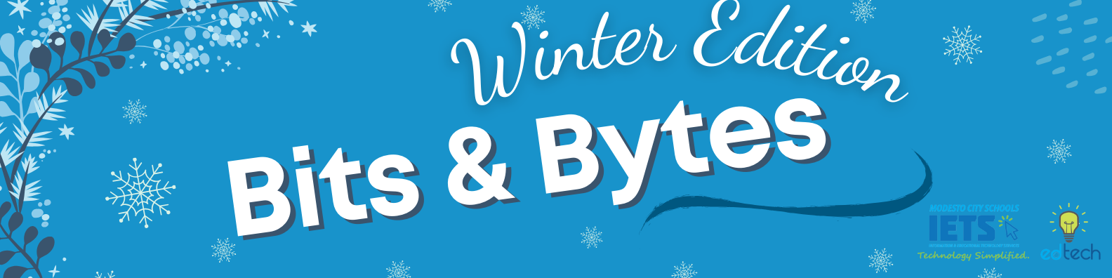 Winter Edition Bits and Bytes eNewsletter