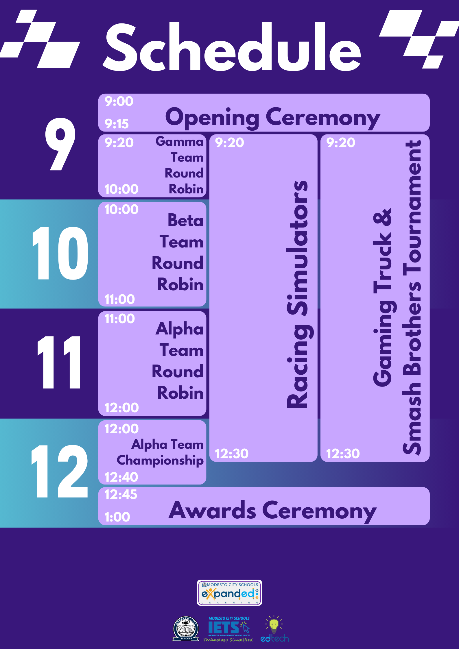 Esports Tournament Schedule