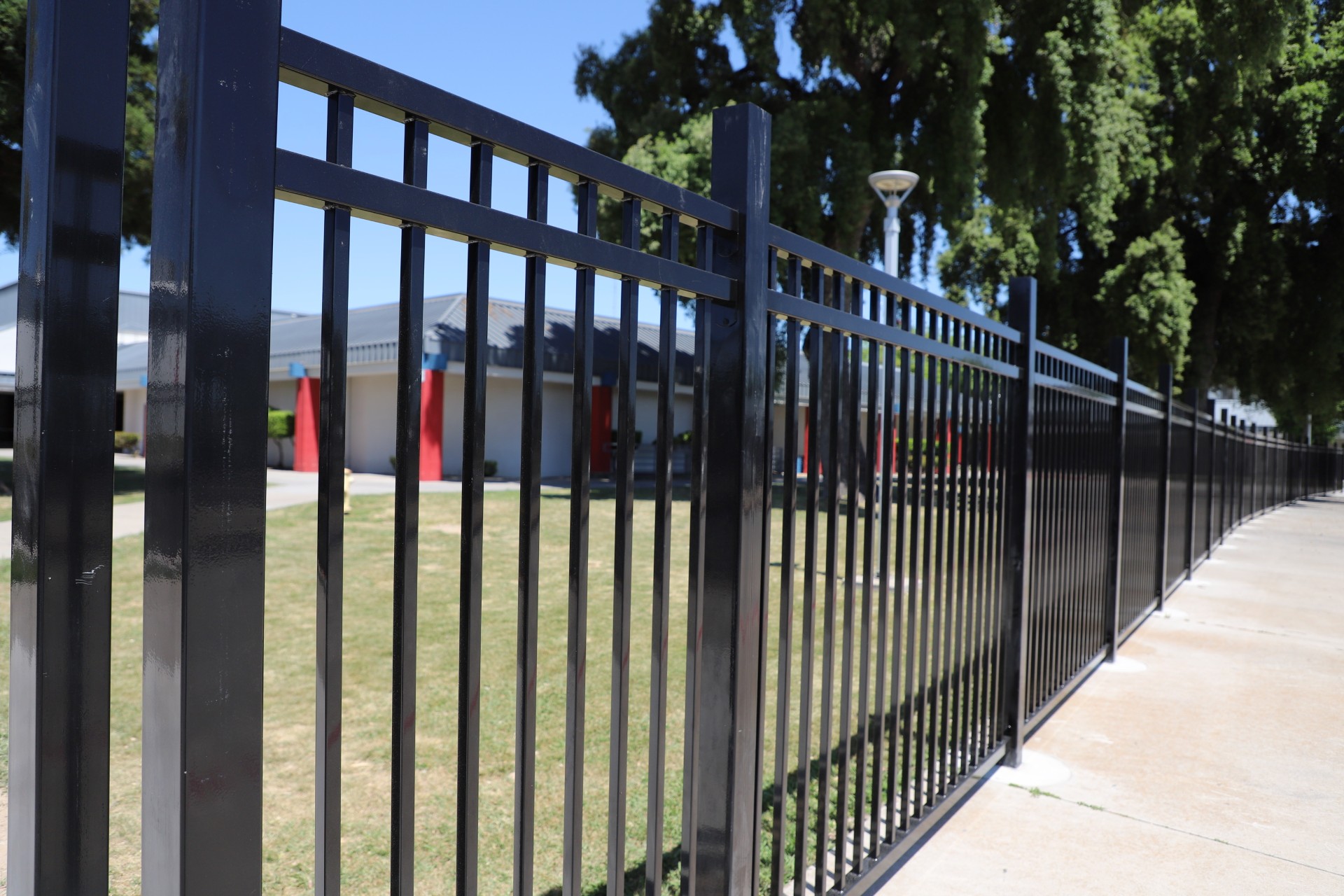Fence Installation at Beyer High School 