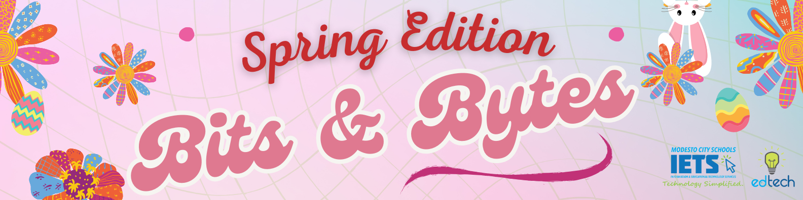 Bits and Bytes Spring Edition Banner