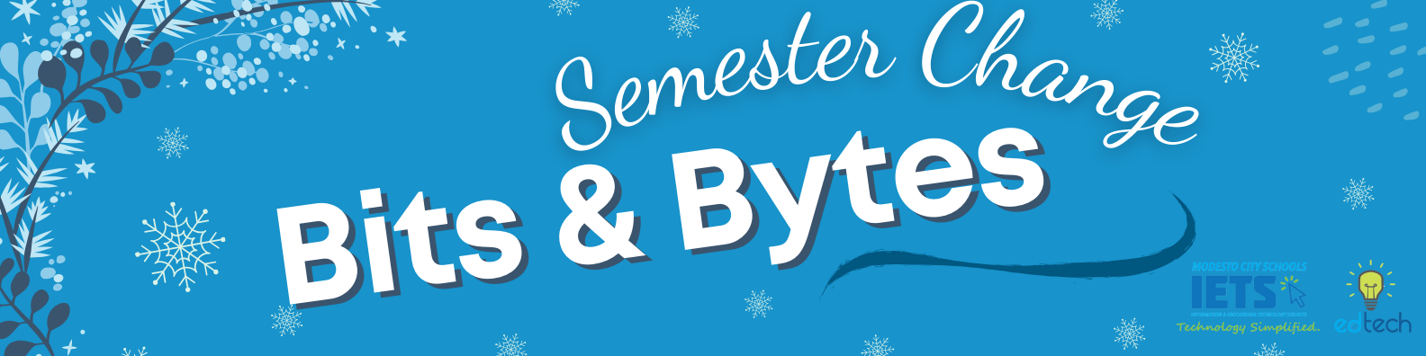 Semester Change Bits & Bytes