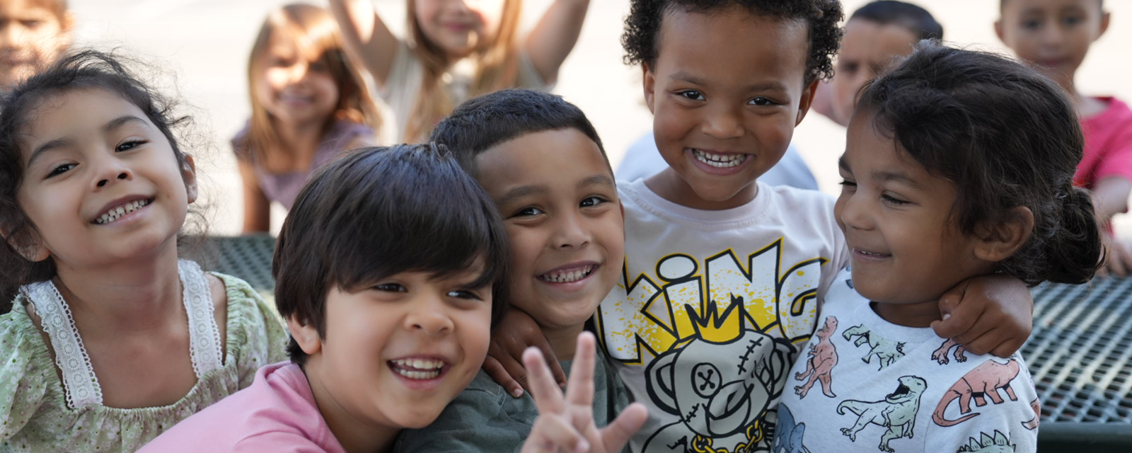 Students From Modesto City Schools smiling and looking happy