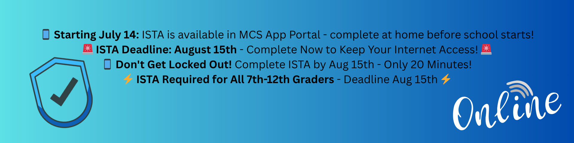 ISTA Banner