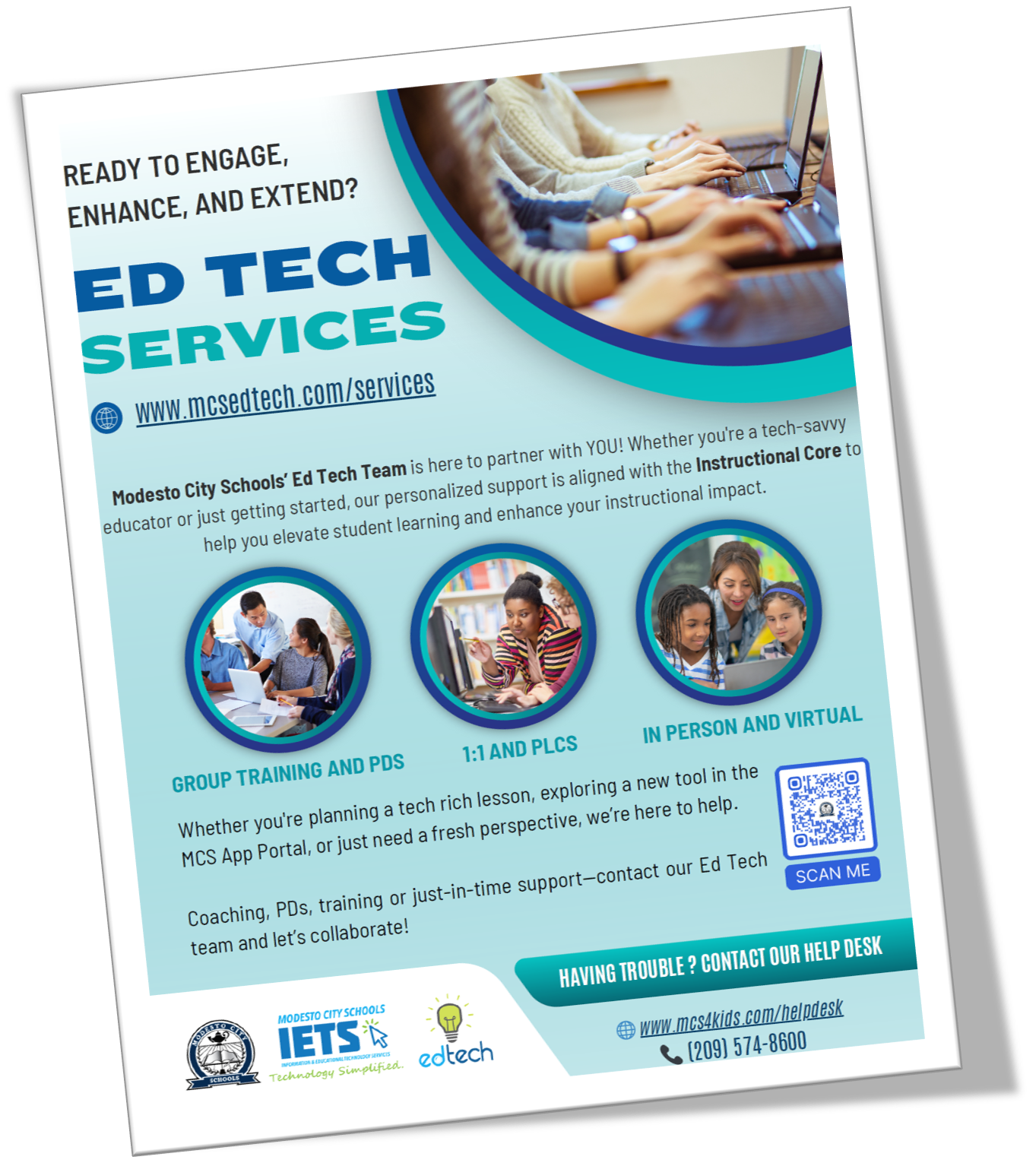 EdTech Services Flyer