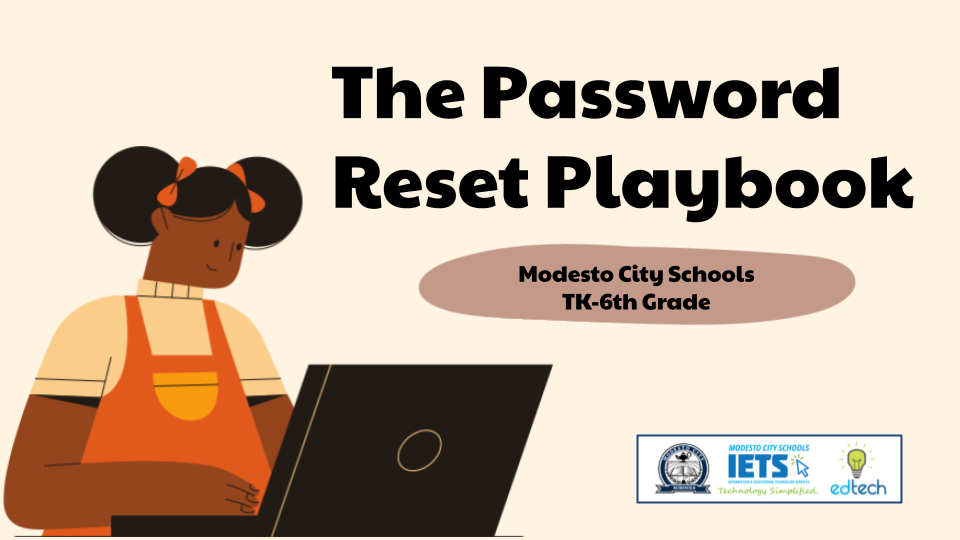 K-6 Student Password Reset Guide