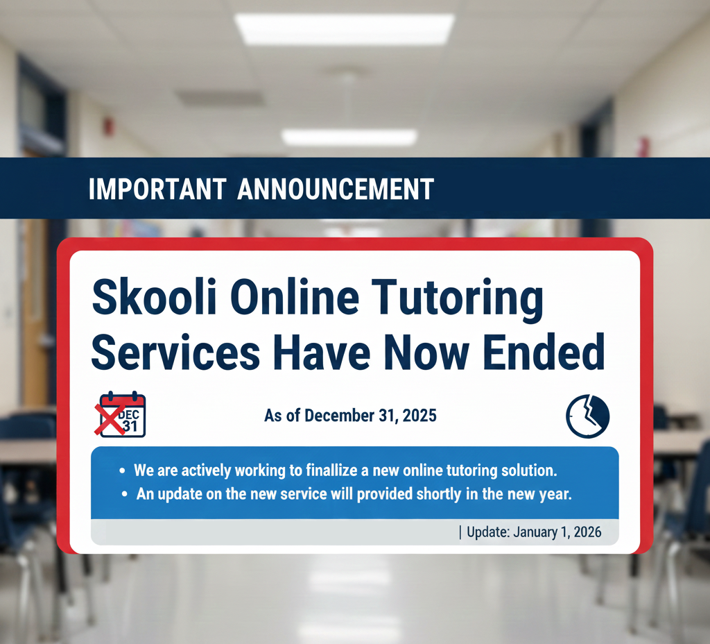 Tutoring Service Ending