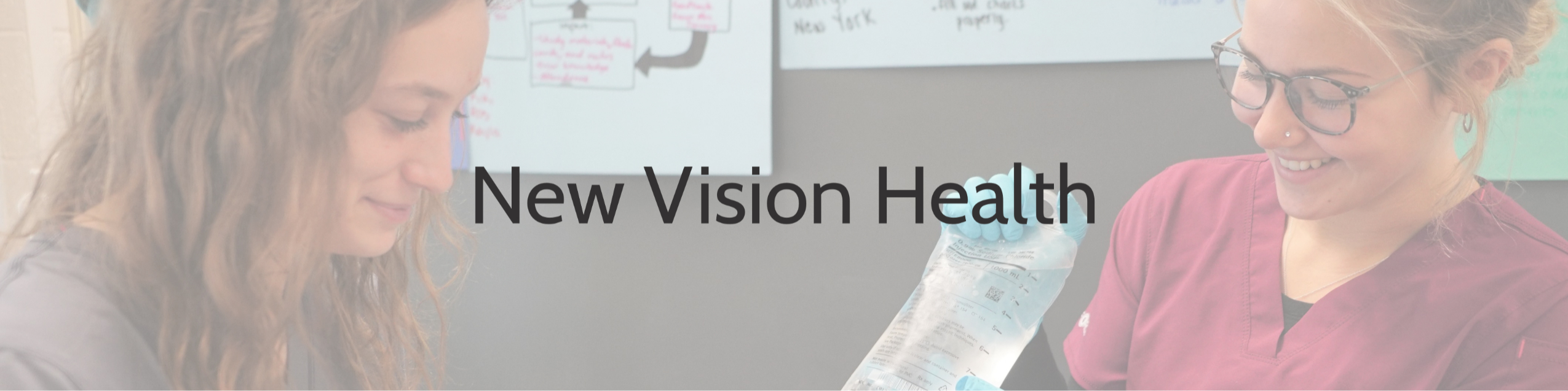 Mew Vision Health header