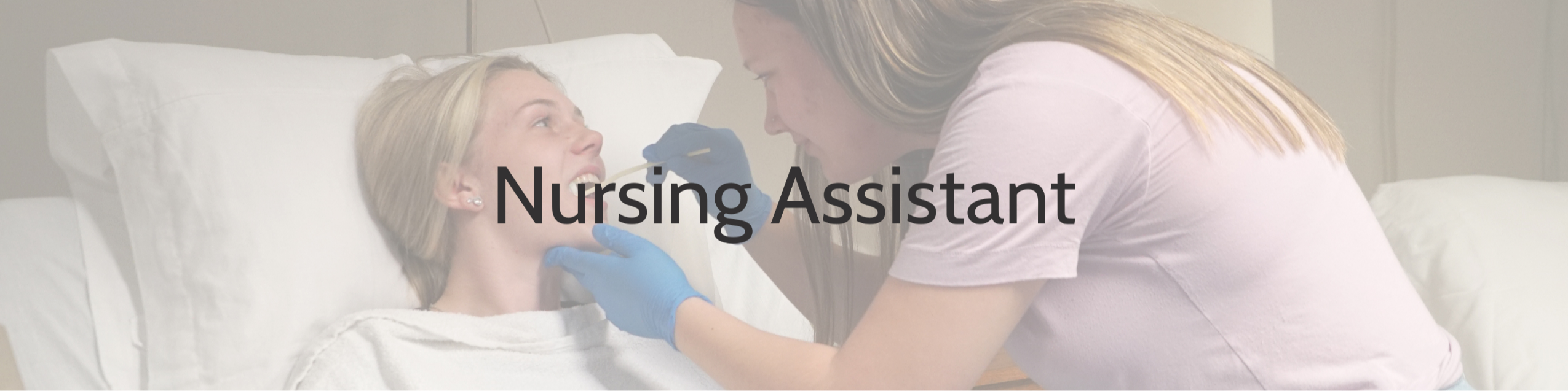 Nursing Assistant header