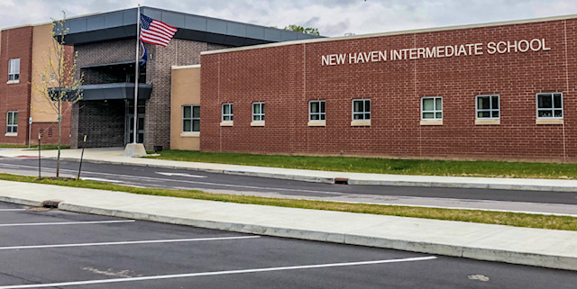 New Haven Intermediate school building.