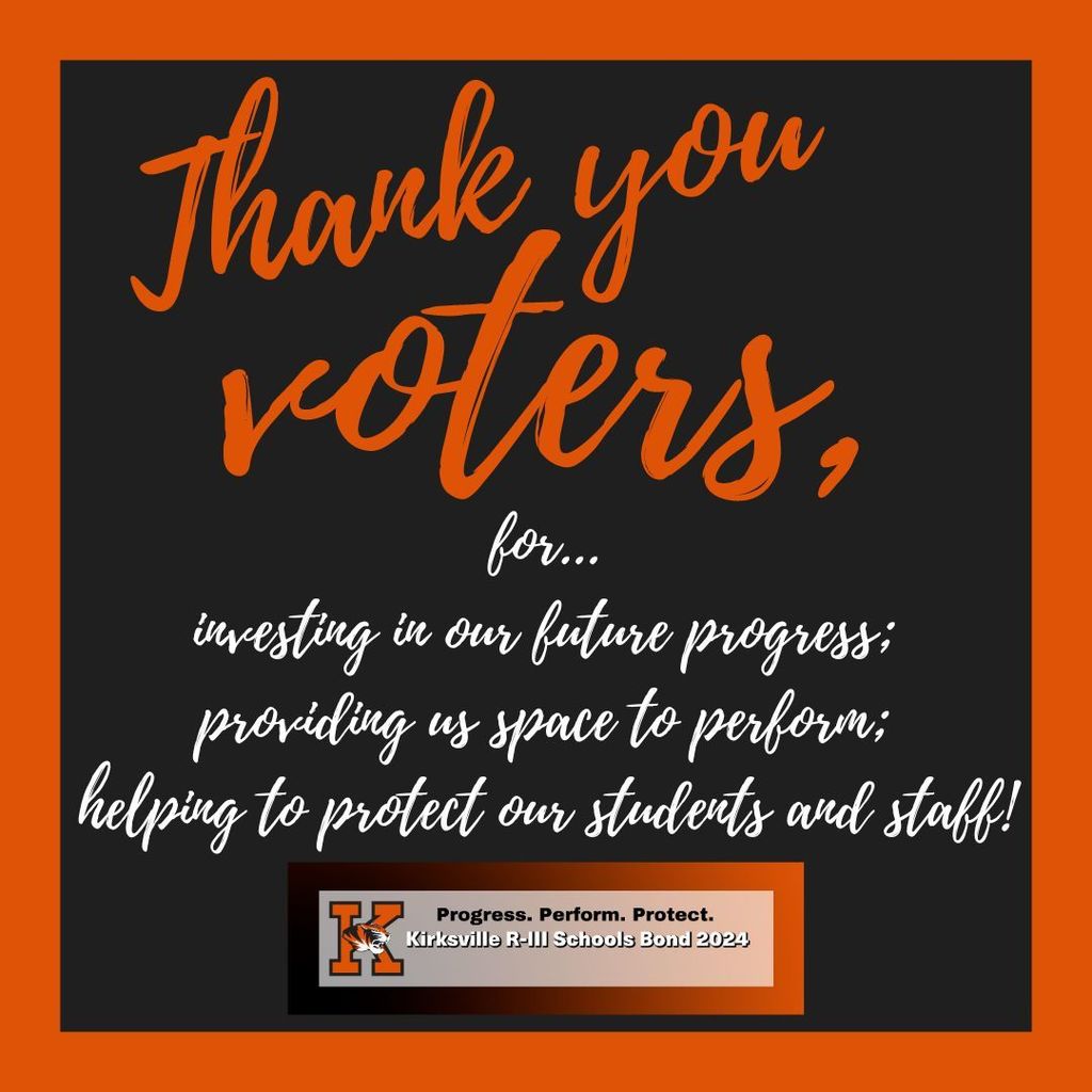 Thank you voters!