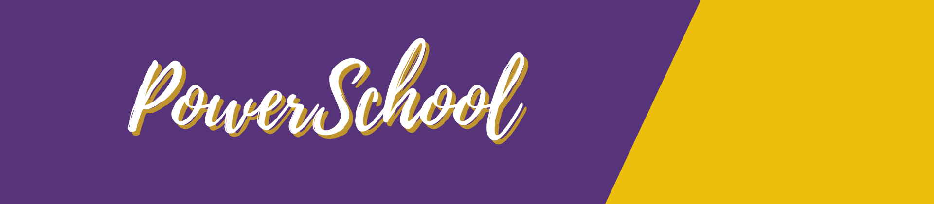 Powerschool purple and yellow background