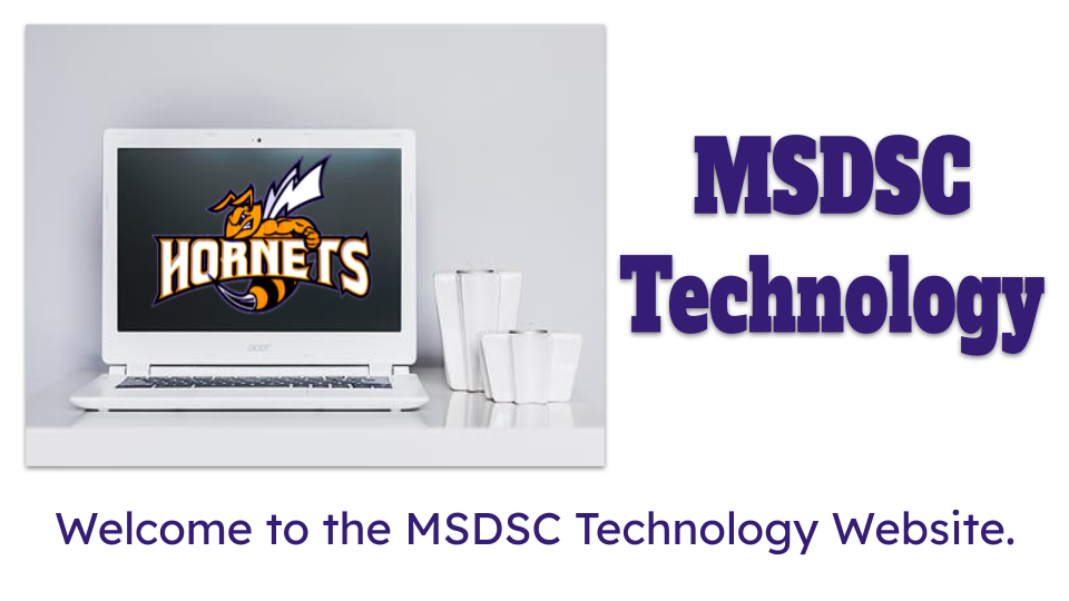 MSDSC Technology Department MSD Of Steuben County