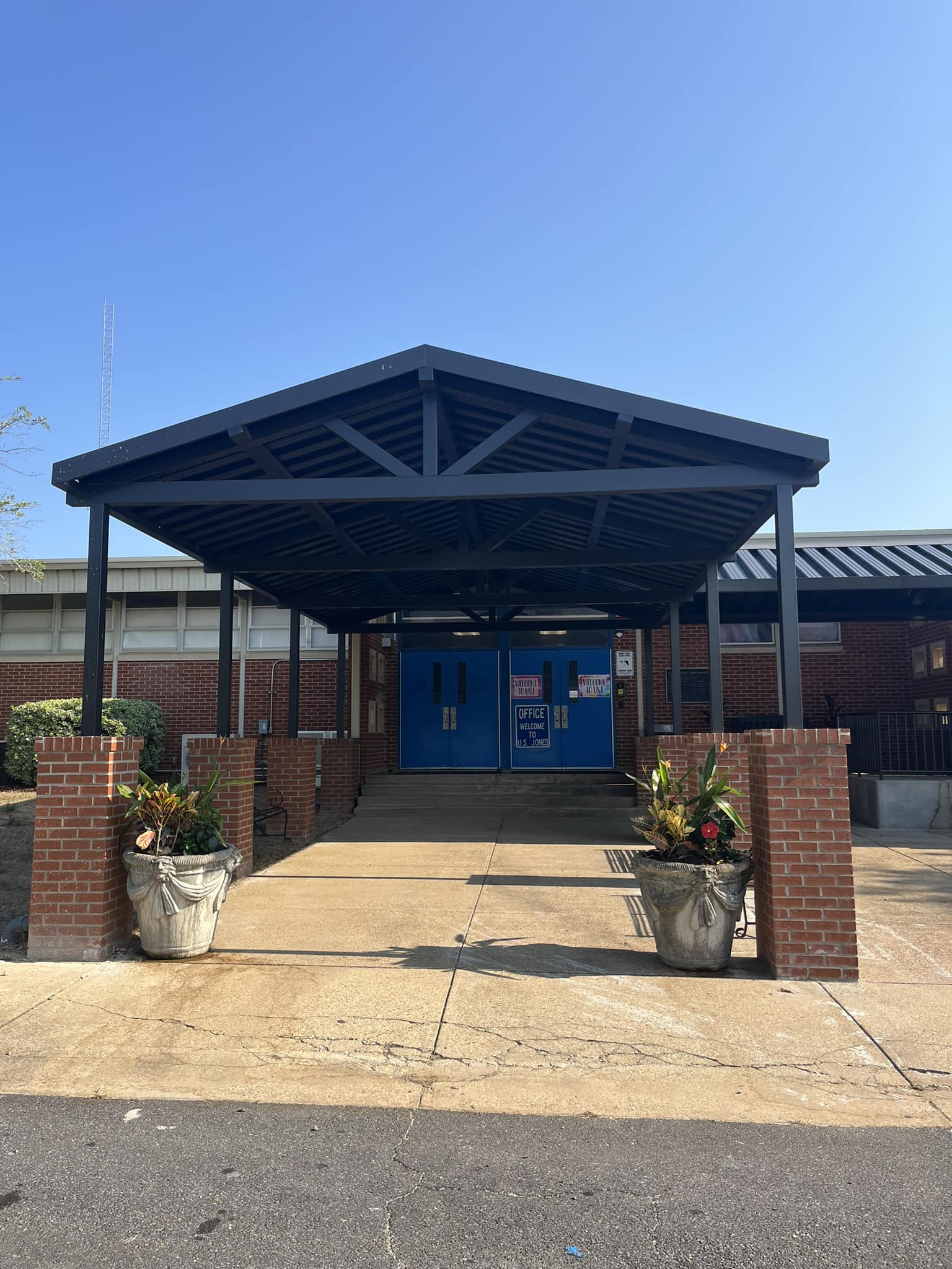 new entrance
