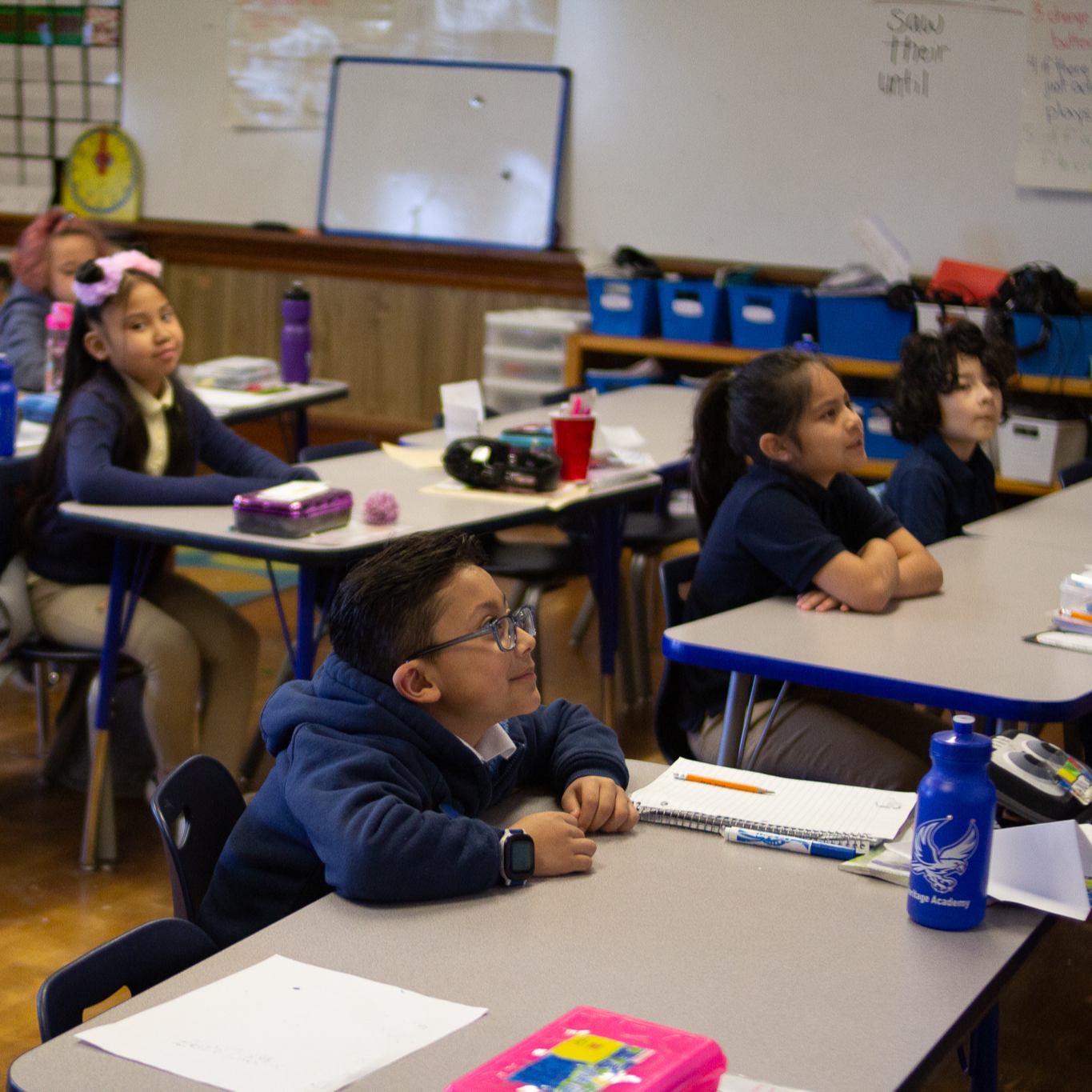 classroom of students