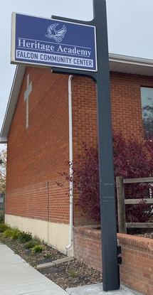 Falcon Community Center Sign