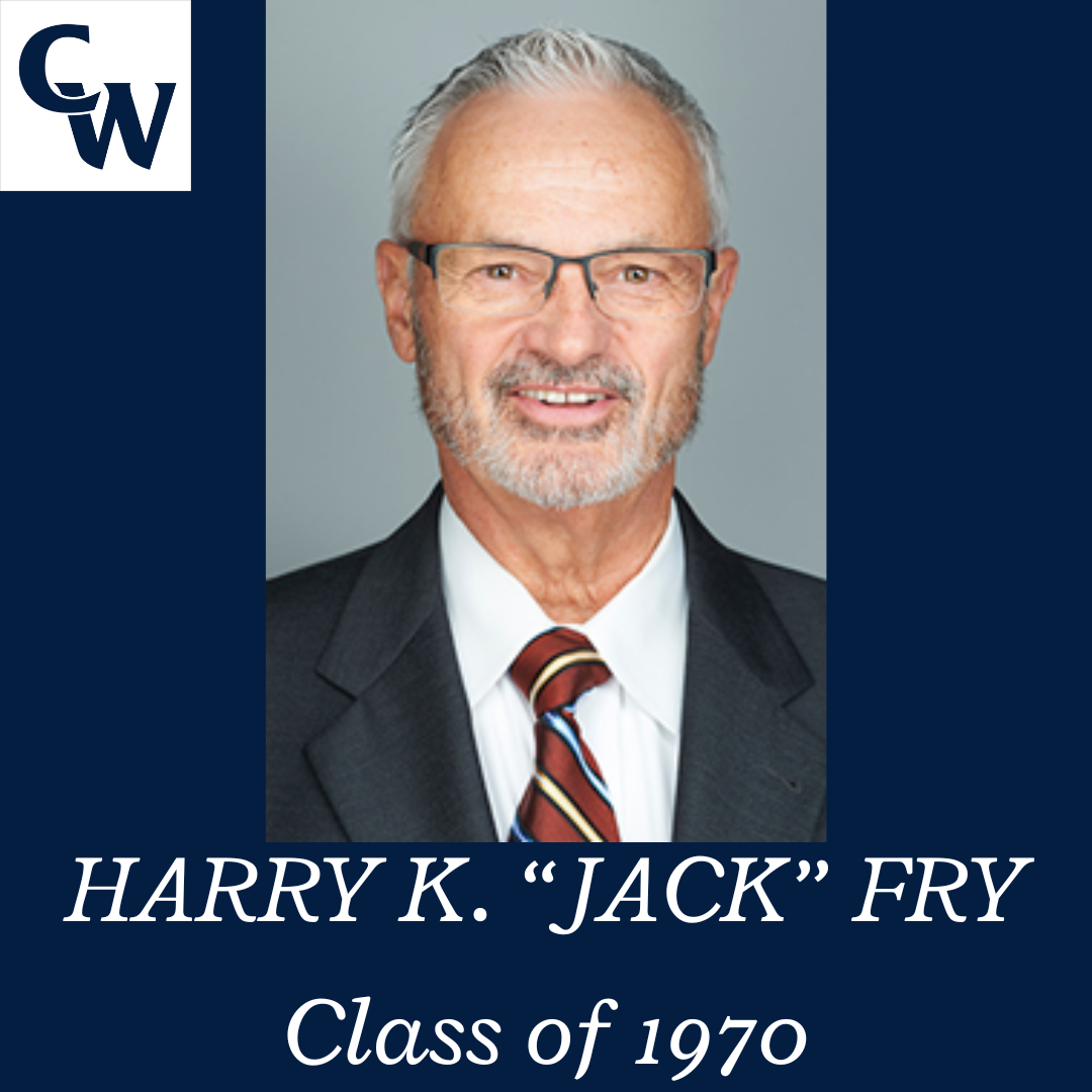 harry K (jack) fry, class of 1970