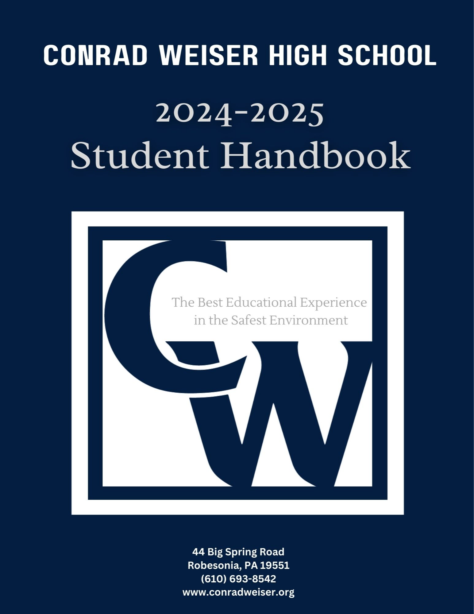 CWHS student handbook 24-25