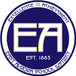 the logo of East Aurora School District