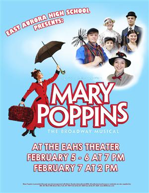 poster for mary poppins