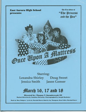 once upon a mattress poster