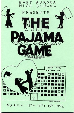 the pajama game poster