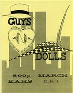 guys and dolls poster 