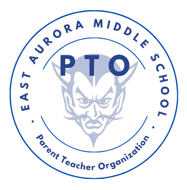 East Aurora middle school PTO logo