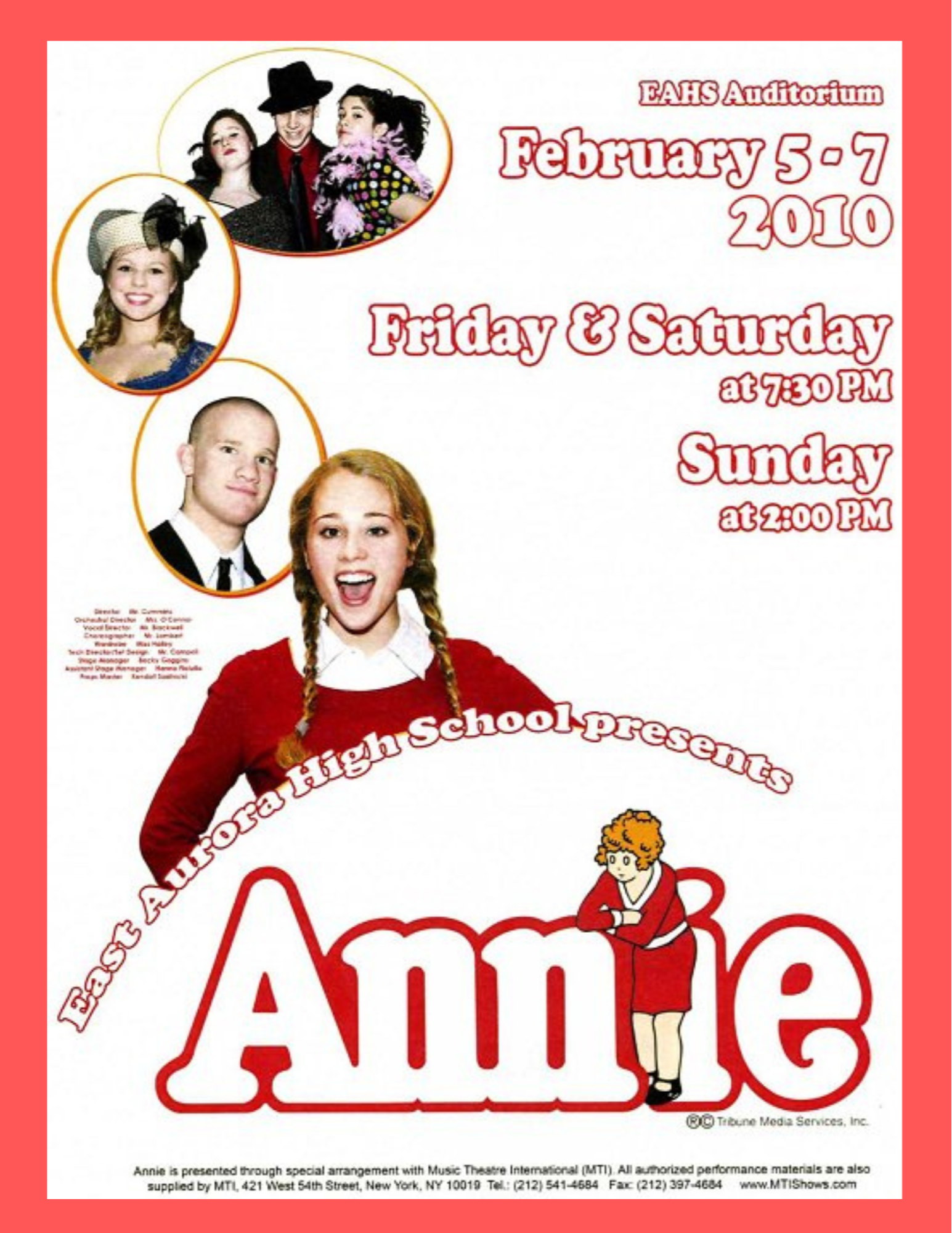 poster for annie
