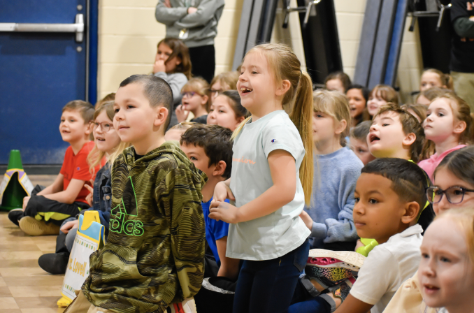 image of kids laughing together