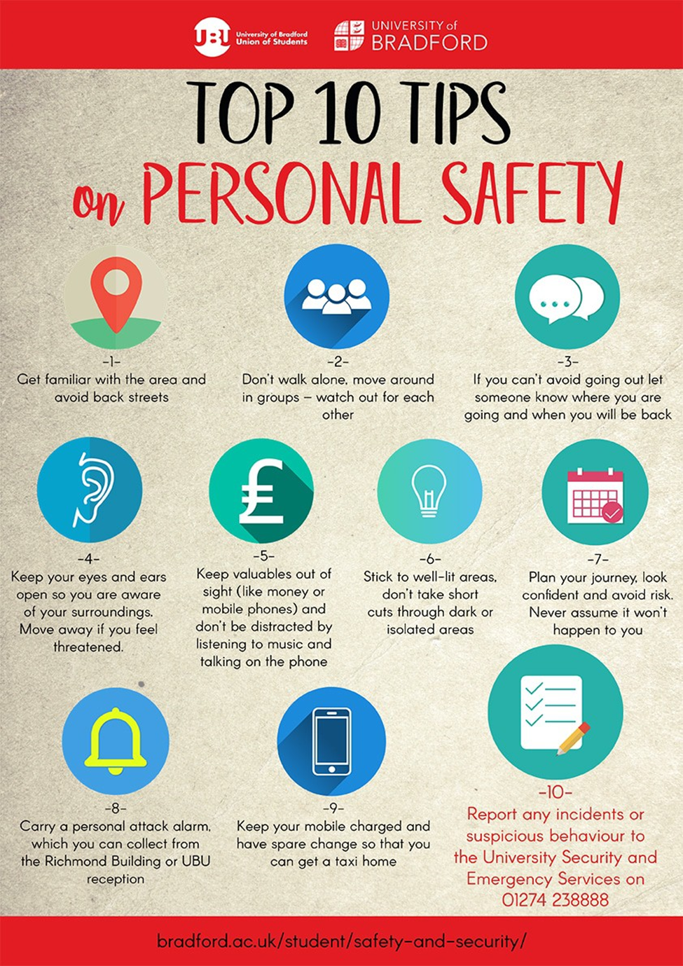 Personal Safety Tips
