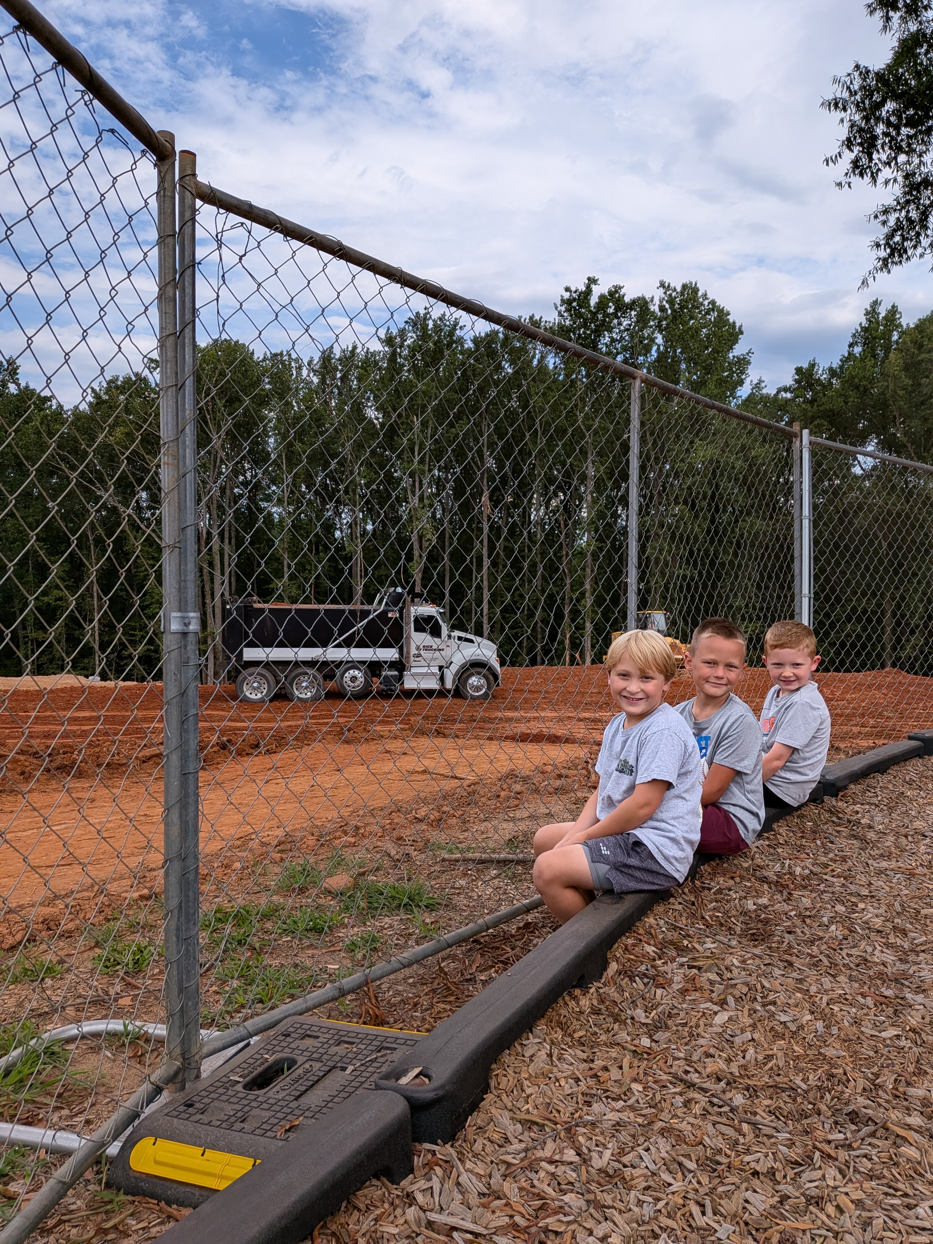 students playing on the playground