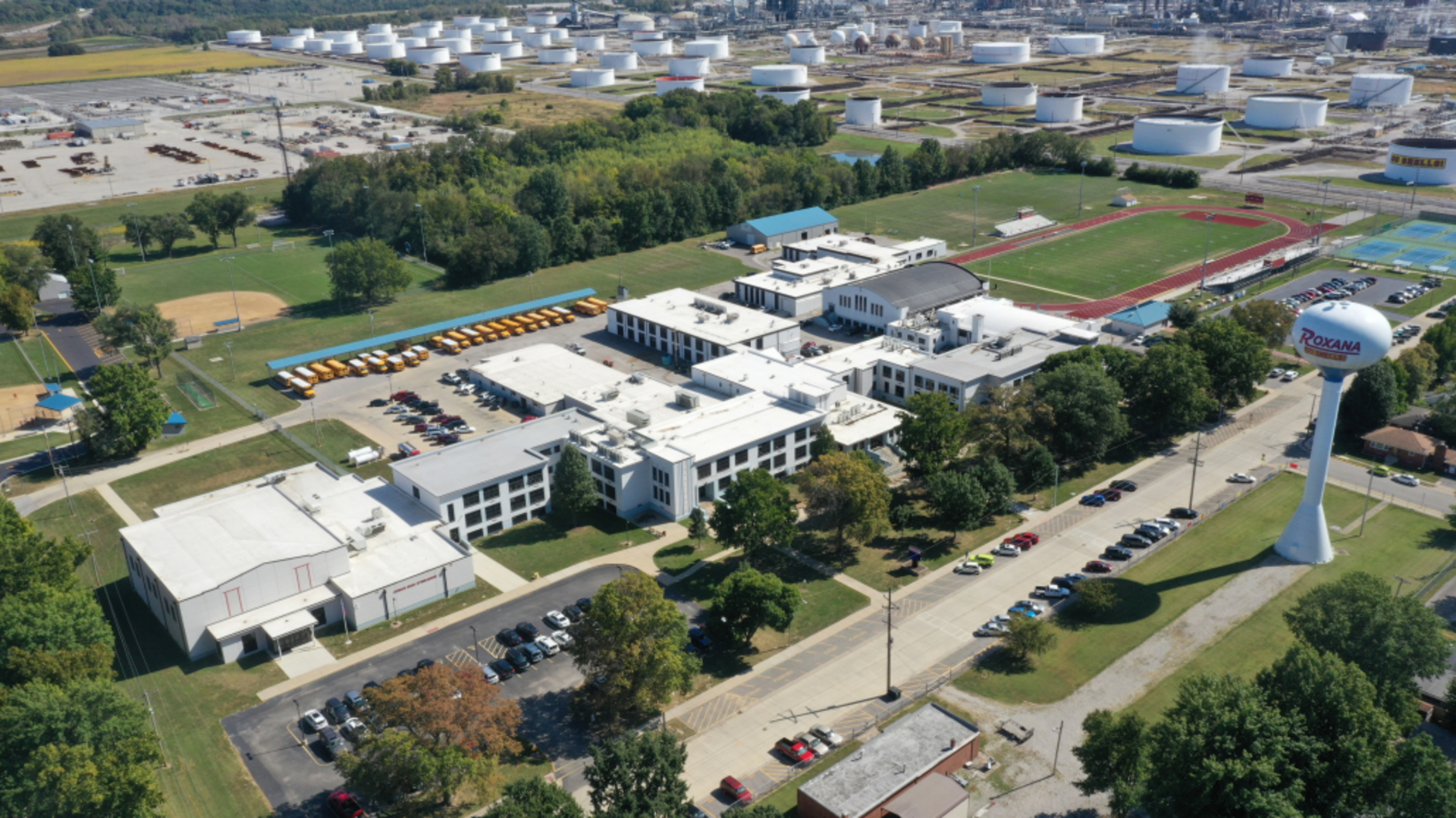 JiJi the Penguin visits South Primary and Central Intermediate
