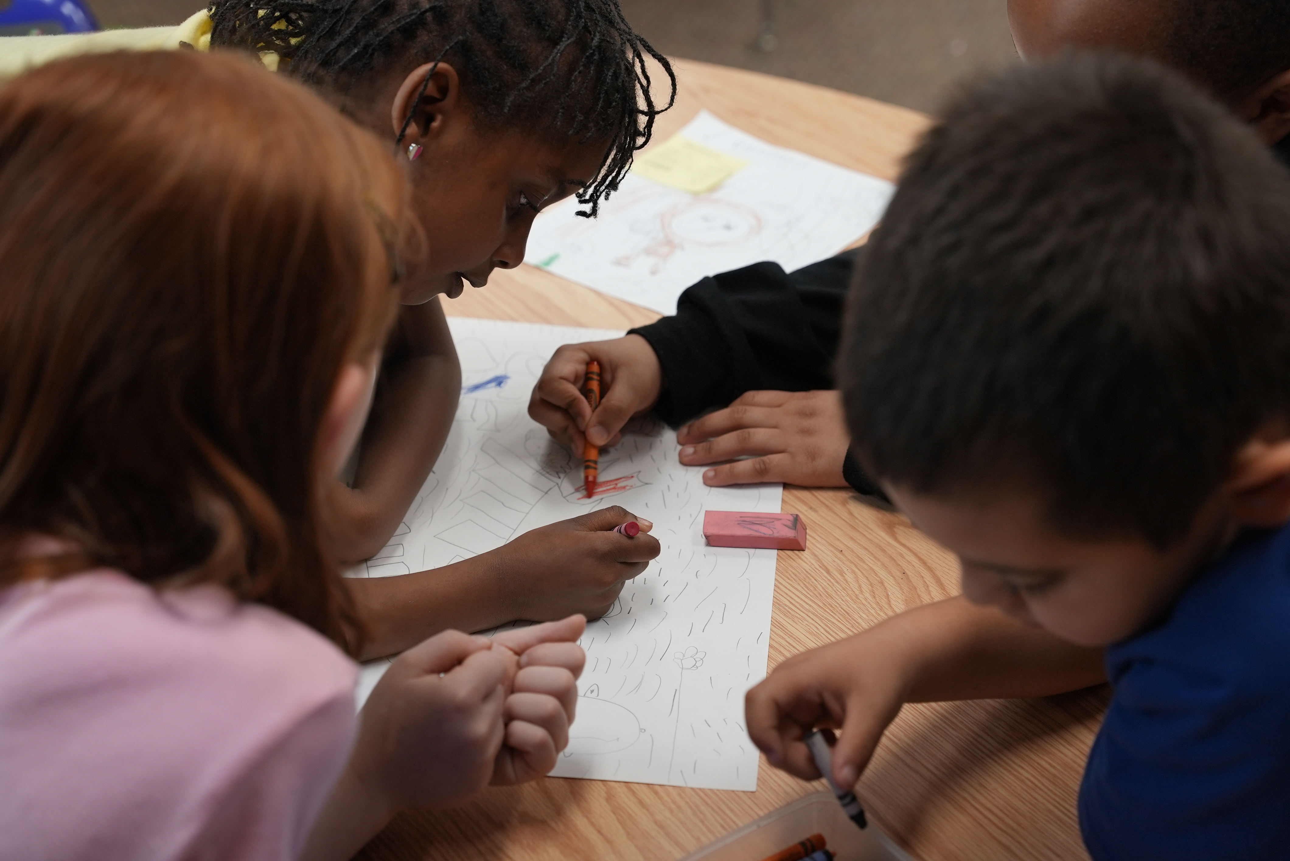 Students Working 