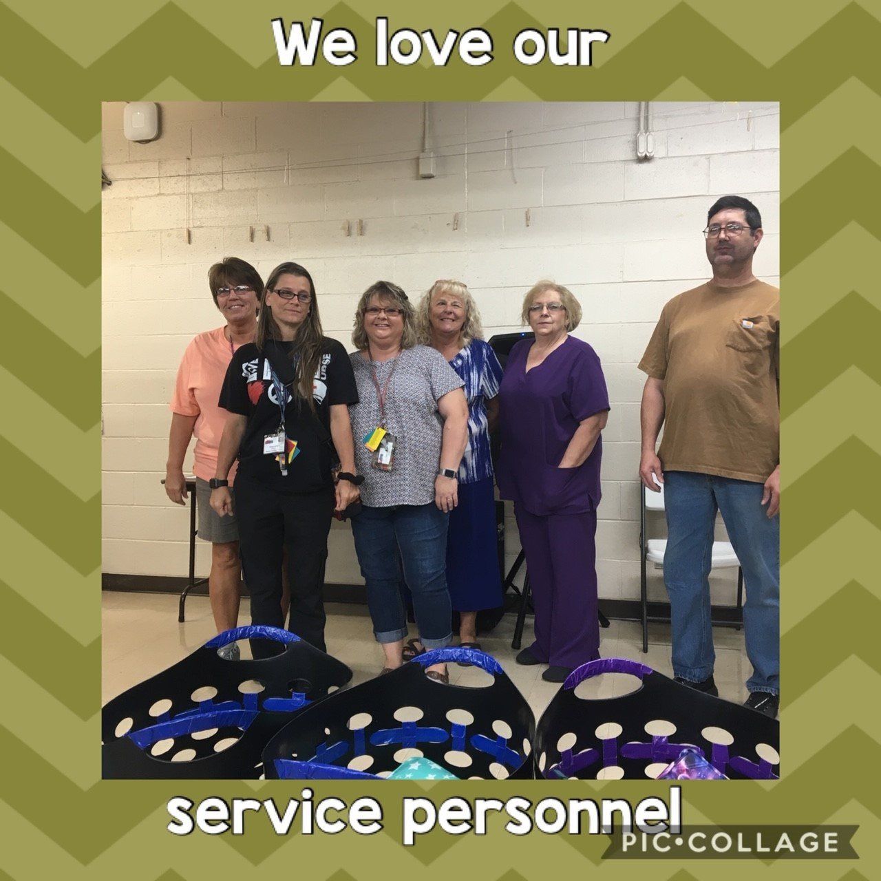 We love our service personnel