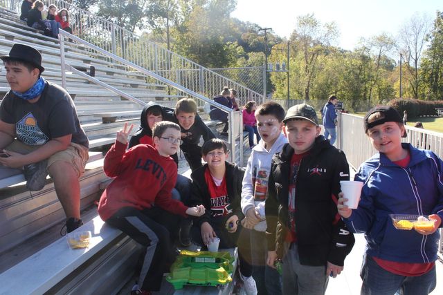 Group of smiling faces