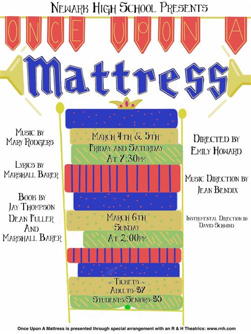 Once Upon a Mattress Poster