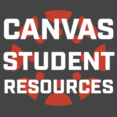 canvas student resources button